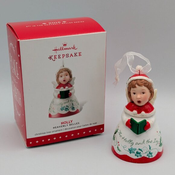 Hallmark Keepsake Holly Heavenly Belles 2015, 3rd in the Heavenly Belles Series - Picture 2 of 11